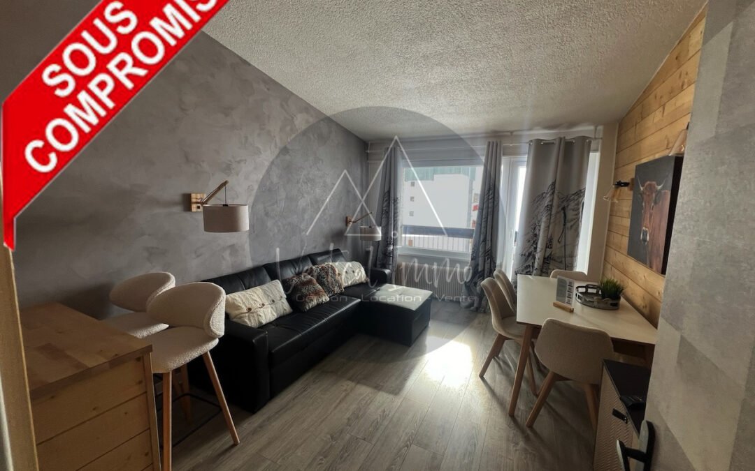 VENTE – Appartement T2 de 39 m2 meublé – 73320 TIGNES Val Claret – Ref 2024-03