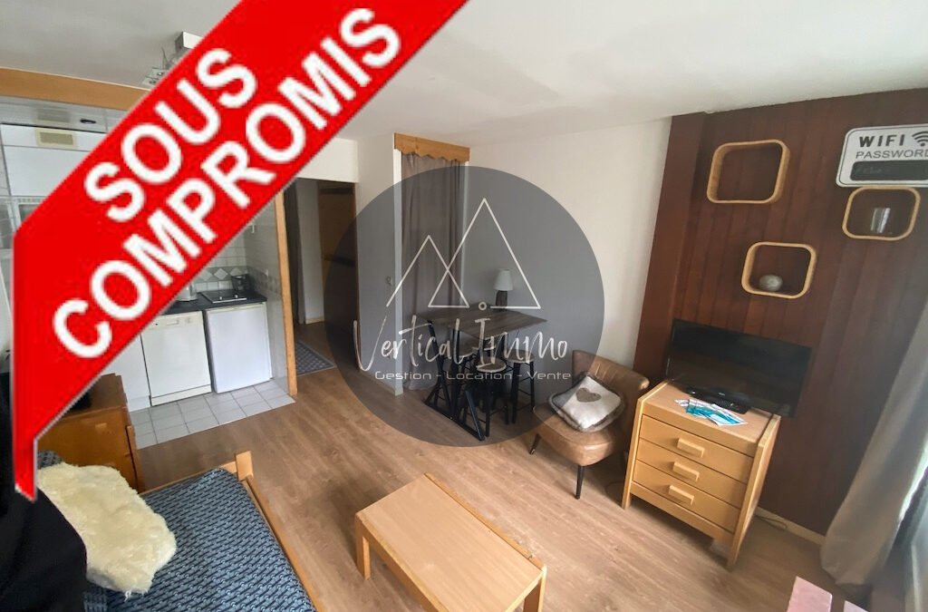 VENTE –  Studio meublé  de 24 m2 au centre de Tignes Val Claret – 2024-05