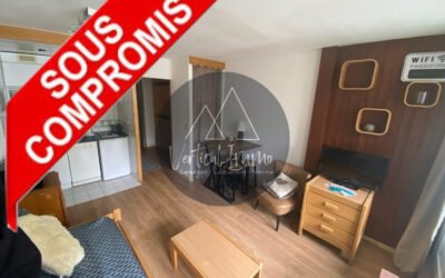 VENTE –  Studio meublé  de 24 m2 au centre de Tignes Val Claret – 2024-05