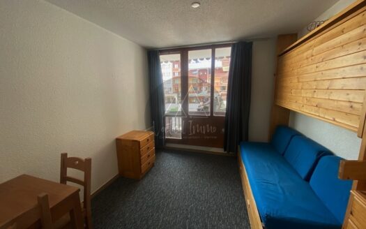 STUDIO de 21,34m2 – TIGNES Val Claret – Résidence Rond Point des Pistes C – Ref 160RPPC
